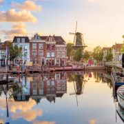 Leiden In South Holland, The Netherlands